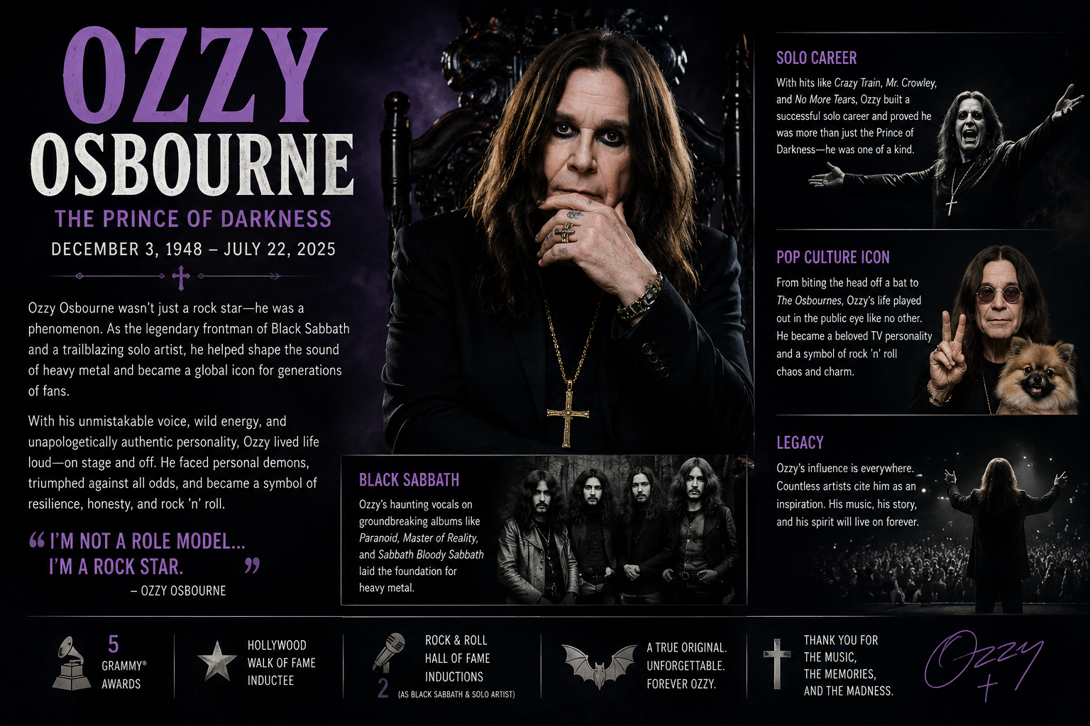 Ozzy Osbourne tot