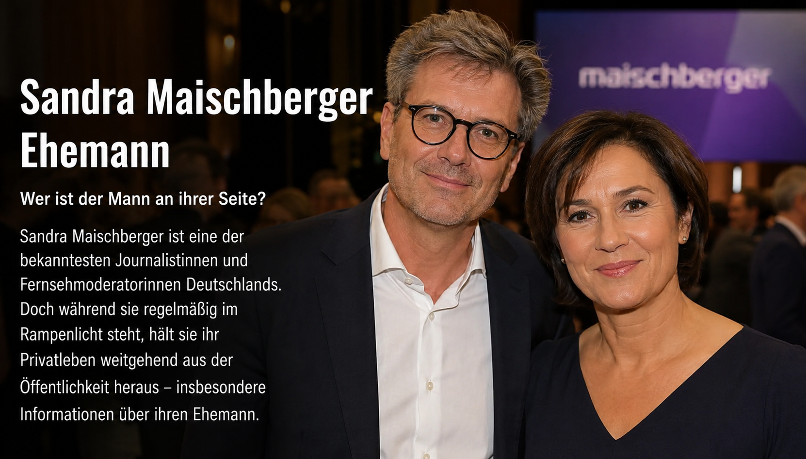 Sandra Maischberger Ehemann