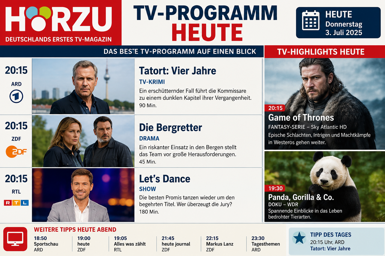 TV Programm Heute Hörzu