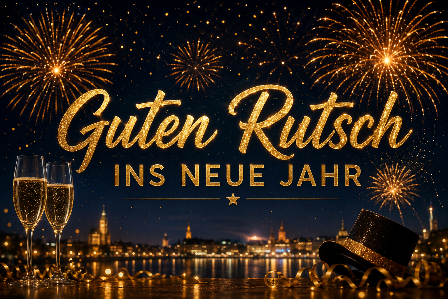 Guten Rutsch ins neue Jahr
